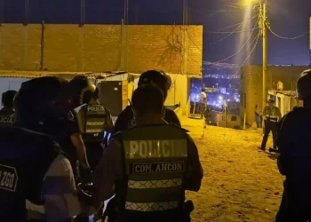 FEROZ BALACERA EN EL CERCADO DE ANCÓN DEJA DOS MUERTOS Y UN HERIDO