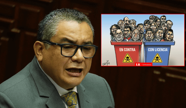 CENSURA A JUAN SANTIVÁÑEZ: CARLINCATURA EXPONE A CONGRESISTAS QUE PIDIERON LICENCIA Y VOTARON EN CONTRA DEL EXMINISTRO
