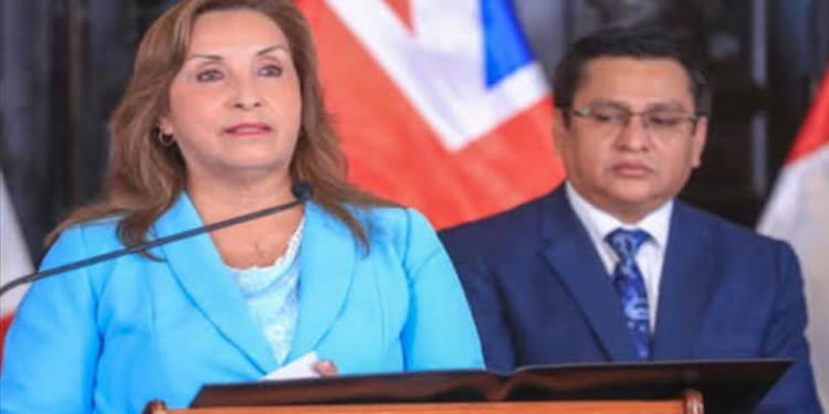 DINA BOLUARTE SOBRE MANIFESTACIÓN CONVOCADA PARA HOY: “MARCHARAN TODOS LOS CAVIARES”