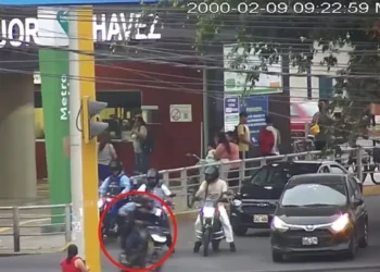 Surco: cámaras captaron la huida del delincuente que asesinó a un hombre en la estación Jorge Chávez [VIDEO]