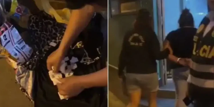 SAN JUAN DE LURIGANCHO: CAPTURAN A MICROCOMERCIALIZADORA DE DROGAS QUE SE HACÍA PASAR COMO VENDEDORA DE COMIDA