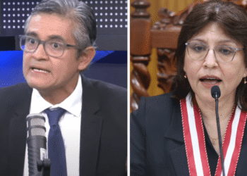 JOSÉ DOMINGO PÉREZ CRITICA A DELIA ESPINOZA POR AUDIOS QUE INVOLUCRAN A FERNÁNDEZ JERÍ: «NO SE ESTÁ PROCEDIENDO CONFORME A LEY»