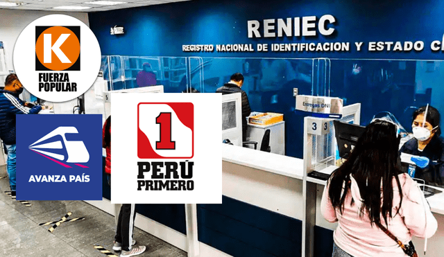 RENIEC REPORTA 300 MIL FIRMAS FALSAS EN PARTIDOS POLÍTICOS