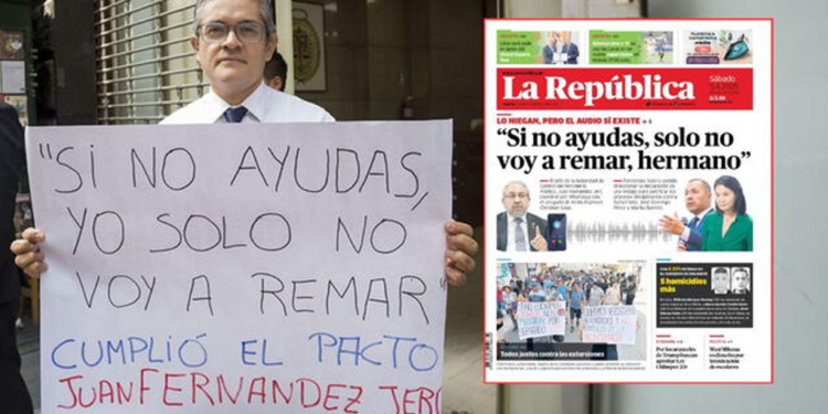 JOSÉ DOMINGO PÉREZ TRAS SER IMPEDIDO DE INGRESAR A SU OFICINA EN FISCALÍA: “ESTO REPRESENTA MI SALIDA DEFINITIVA DEL MINISTERIO PÚBLICO”