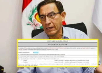 MARTÍN VIZCARRA HA SIDO RETIRADO DEL PADRÓN DE AFILIADOS DEL PARTIDO PERÚ PRIMERO