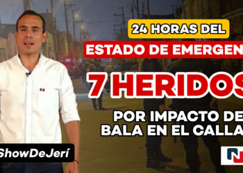 EL SHOW DE JERÍ: MIENTRAS LOS MILITARES PATRULLAN, LAS BALAS SIGUEN DEJANDO HERIDOS EN EL CALLAO