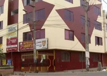 SAN MARTÍN DE PORRES: COLEGIO SUSPENDE CLASES TRAS AMENAZA CON CARTUCHO DE DINAMITA DEJADO POR EXTORSIONADORES