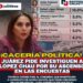 Juarez pide investiguen a lopez chau por su ascenso en las encuestas